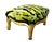 Wood Louis XV Scalamandrè Footstool For Sale - Image 7 of 11