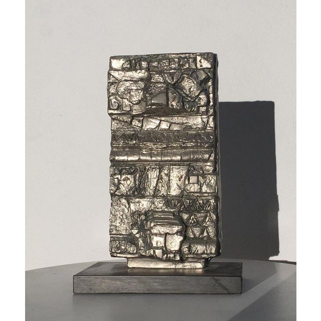 Edmondo Cirillo, Italian Abstract Sculpture, 1985, Bronze For Sale - Image 17 of 18