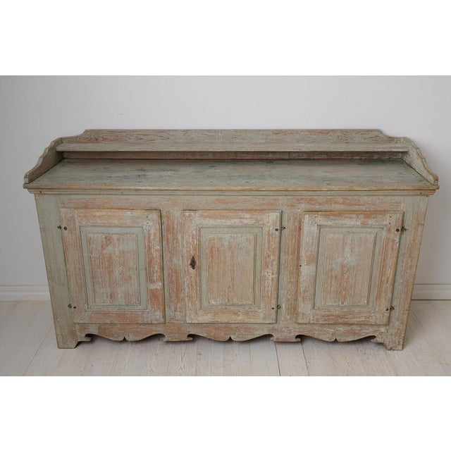 Antique Gustavian Swedish Sideboard For Sale - Image 9 of 16