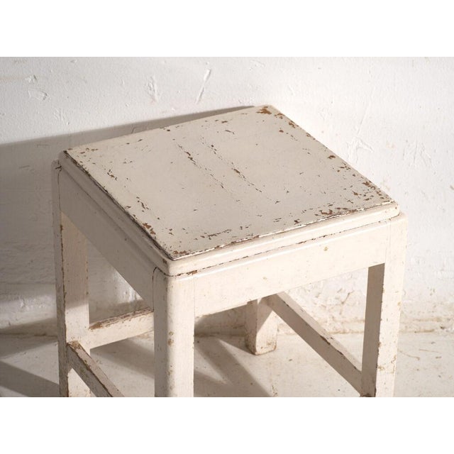 Wood Bedside Tables in Pine Wood, Central Europe, 1940, Set of 2 For Sale - Image 7 of 12