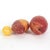 Vintage Summer Fruit Carved From Stone Apple, Mango & Plum- Set of 3 For Sale - Image 4 of 10