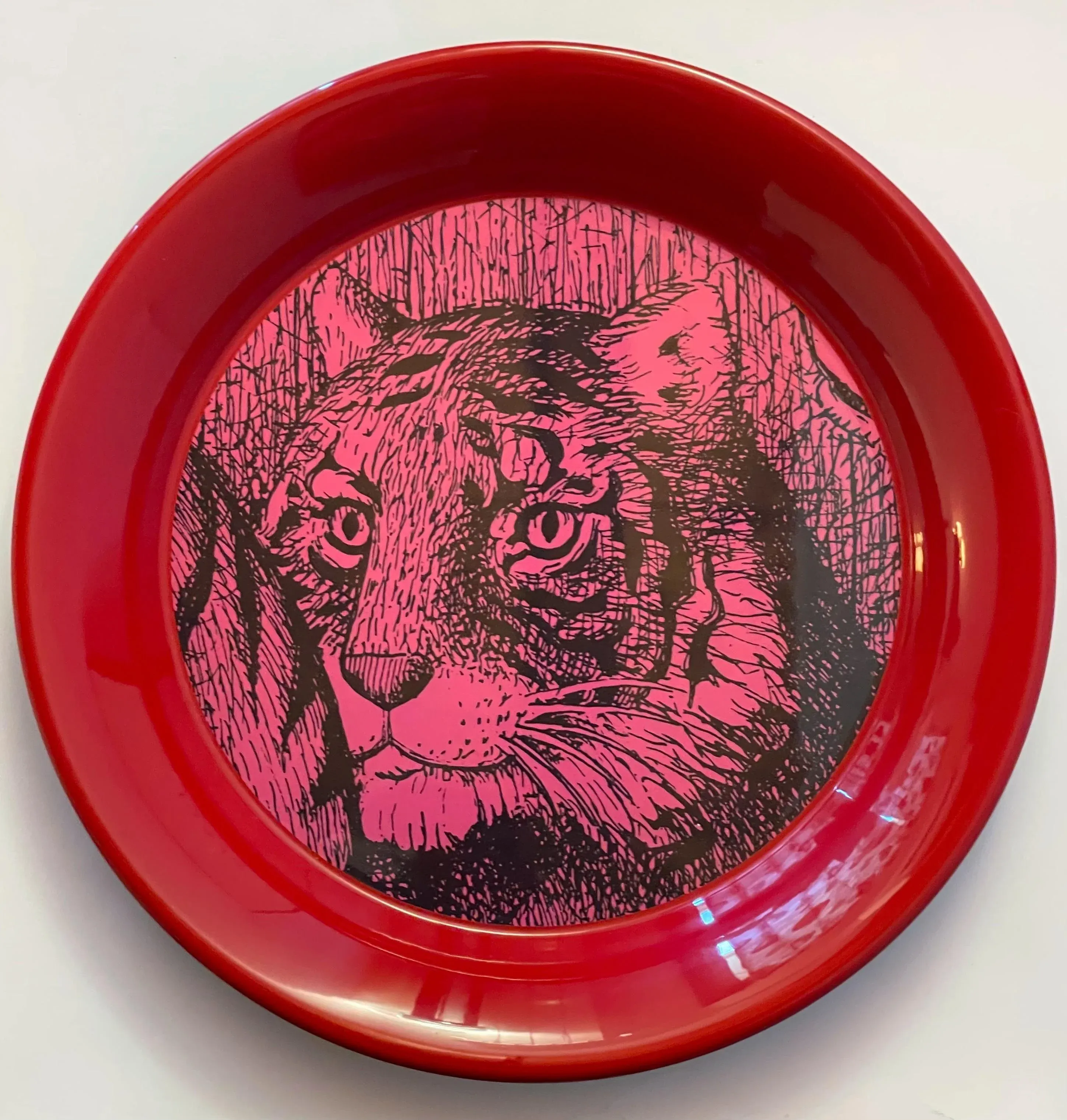 Gucci Red Tiger Tray | Chairish