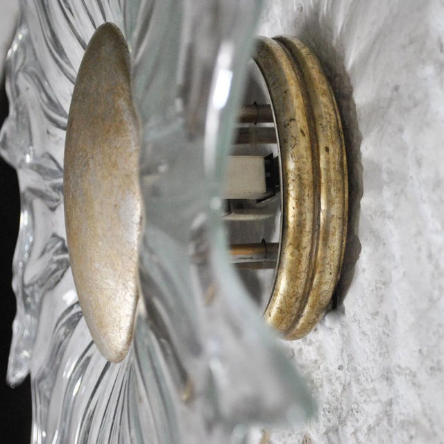 1960s Glass Sconce, 1960s For Sale - Image 5 of 8