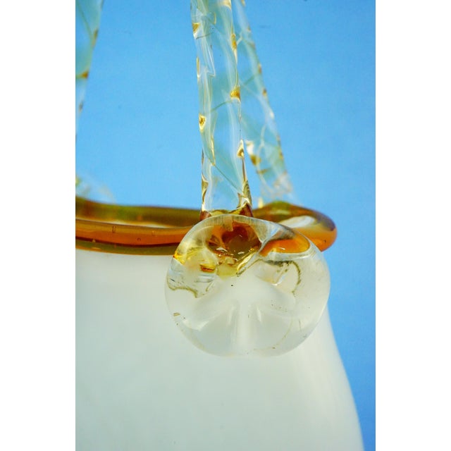 20th Century Glass Bag-Shaped Vase Sculpture by K I Bleikristall, Germany, 1970s For Sale - Image 17 of 18