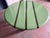 Postmodern Round Black and Mint Green Gallery Dining Table from Giorgetti, 1980s For Sale - Image 3 of 7