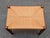 French Country Vintage French Country Rush Footstool Stool For Sale - Image 3 of 5