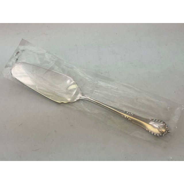 Metal 1980s Silver Pie/Cake Server, Chesterfield. For Sale - Image 7 of 17