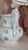 Victorian 1900s Continental Floral Porcelain Petite Pitcher With Gilt Accents For Sale - Image 3 of 12