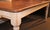 White Fantastic 20th Century Handmade and White Painted Base Harvest Table For Sale - Image 8 of 8