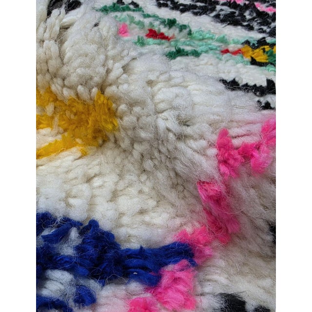 Small Moroccan Azilal Rug - 6.6 X 4.9 Ft For Sale - Image 4 of 7
