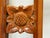 Brown Chinese Carved Wood Geometric Lattice Panel, Antique For Sale - Image 8 of 12