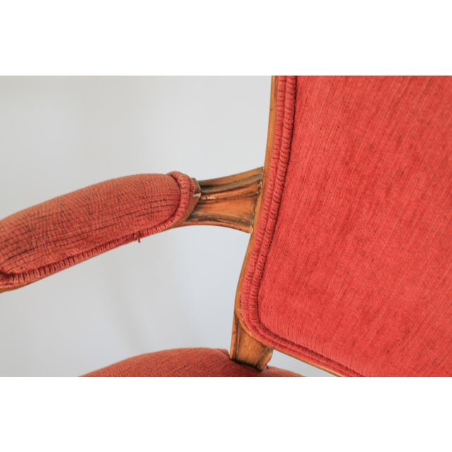 French Louis XV Style Fauteuil For Sale - Image 14 of 15