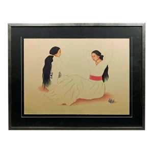 R.C.Gorman "Shoshana's Bracelet" Original Framed Lithograph
