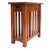 Mission 1 Drawer Spindle End Table For Sale - Image 10 of 15