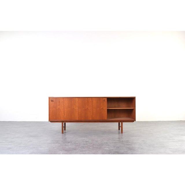 Mid-Century Modern Mid-Century Modern Teak Sideboard by Klippan Korsør for Ikea, 1960s For Sale - Image 3 of 18