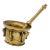 Antique Vintage Brass Mortar and Pestle For Sale