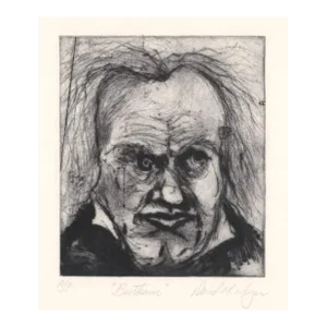 David Moyer Ludwig Von Beethoven Etching