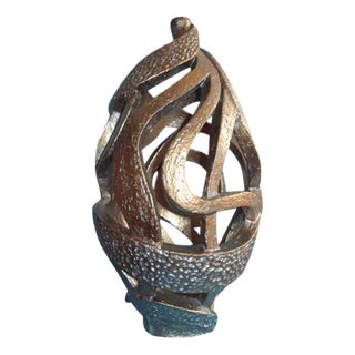 Hand Made Anatolia Ceramic Vase by Yasemin Yenigün Bakiri For Sale