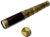 Rare 7 Draw 24 Inch Antique Brass & Rosewood Ships Spyglass - Telescope Circa Late 19th Century For Sale - Image 4 of 12