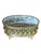 This is an elegant 19th century French jardiniere (planter), made of brass with finely detailed repousse' details. The...