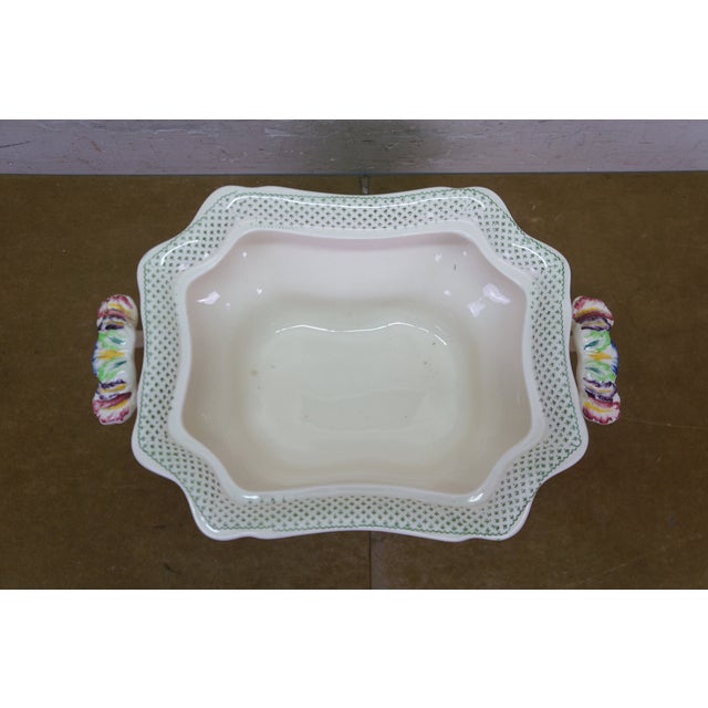 Antique Masons Ironstone Paynsley Soup Serving Tureen W Ladle & Underplate - 3 pcs For Sale - Image 11 of 18