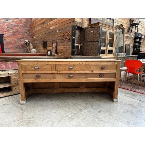 Sideboard with Large Drawers, 1920s For Sale - Image 6 of 13