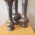Trumpet Urns With Textured Gunmetal Finish - Set of 3 For Sale - Image 4 of 6