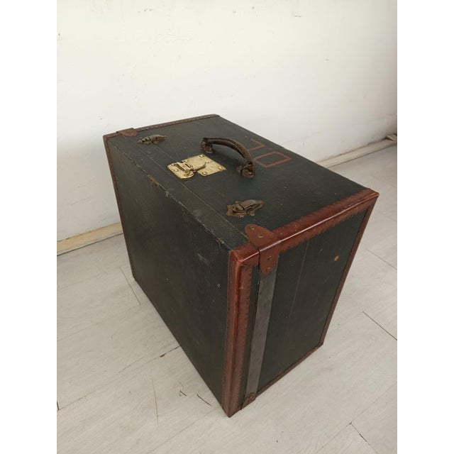 Antique Travel Trunk, 1890s For Sale - Image 5 of 18