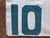 Off-white 1960s Vintage Racehorse Saddle Cloth, Large #10 For Sale - Image 8 of 9