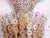 Metal Austrian Wall Sconces with Crystal Flowers & Brass, Vienna, 1950s, Set of 2 For Sale - Image 7 of 10