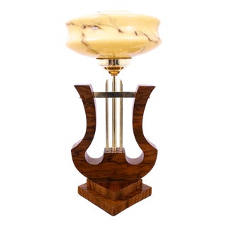 Art Deco Table Lamp, Poland, 1950 For Sale