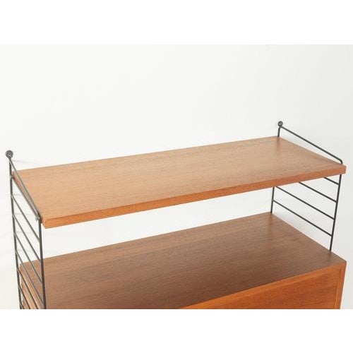 Wall Shelf by Kajsa & Nils Nisse Strinning, 1950s For Sale - Image 9 of 11