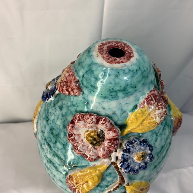 Italian Signed Fratelli Fanciullacci Ceramic Pottery Vase Lamp Body C. 1960s For Sale - Image 3 of 6