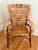 Midcentury Folk Art Southwestern Chair With Leather and Bentwood, Circa 1960s For Sale - Image 15 of 15