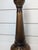 Wood Mid 20th Century Brown Patina Decorative Finial For Sale - Image 7 of 9