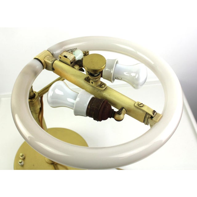 Gold American Desk Lamp by Kurt Versen, 1920 For Sale - Image 8 of 15