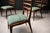 Set of Six Dining Chairs in Caviuna Hardwood and Suede by Angelini, Brazil, 1950s For Sale - Image 11 of 15