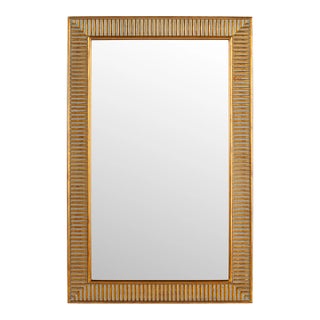 Erin Gates Abbott Fluted Medicine Cabinet Mirror For Sale