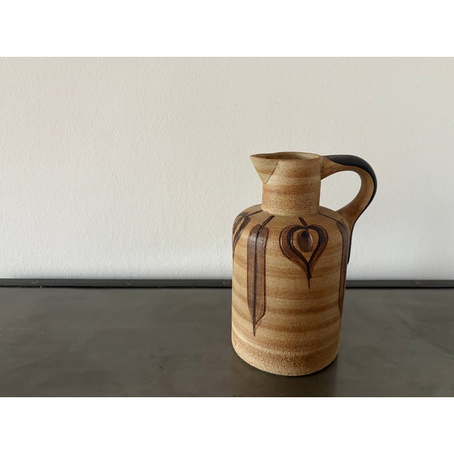 1970s Expressive Jug by Peter Müller for Sgraffito, 1960s For Sale - Image 5 of 16