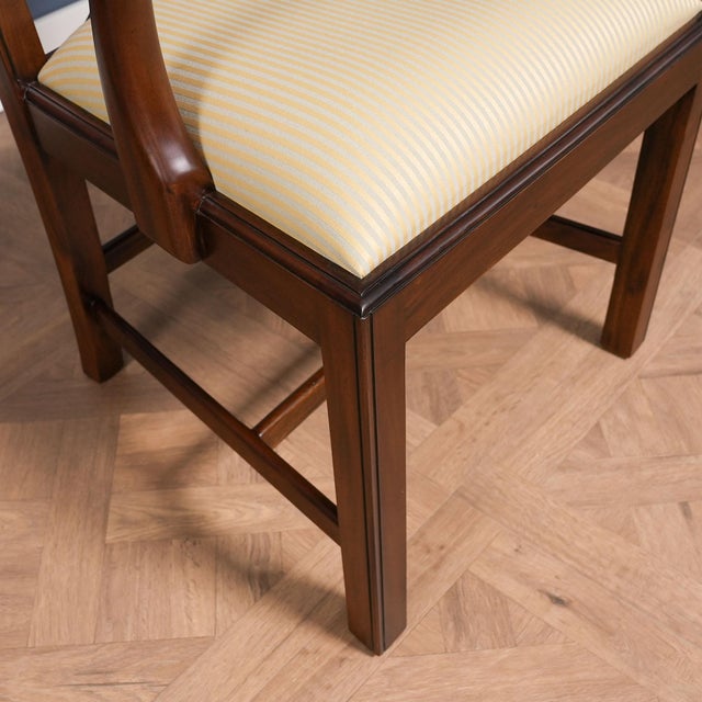 Brown Niagara Furniture Country Chippendale Chairs - Set of 10 For Sale - Image 8 of 14