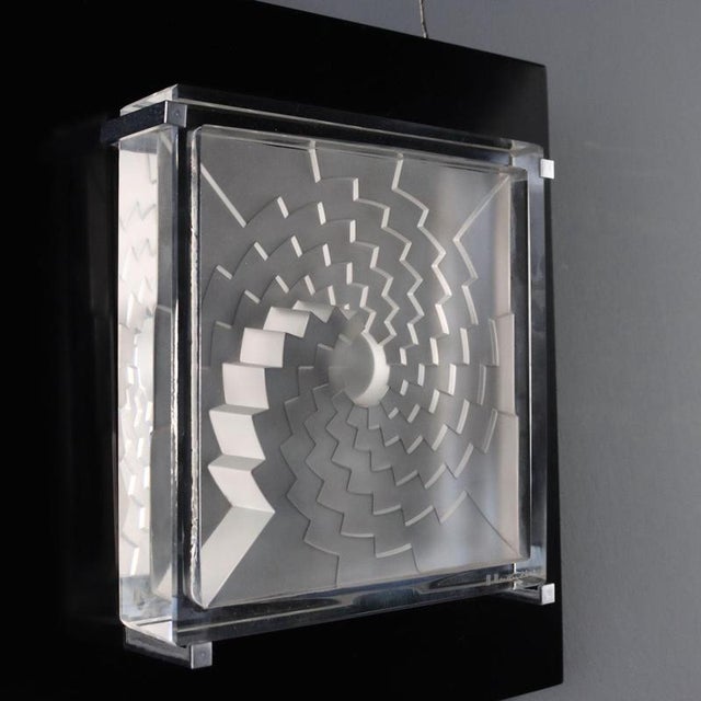 Foro Geometrico Sculpture by Marcello Morandini for Rosenthal For Sale - Image 6 of 12