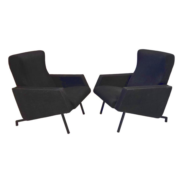 Vintage Miami Armchairs by Pierre Guariche for Meurop, 1960s, Set of 2 For Sale