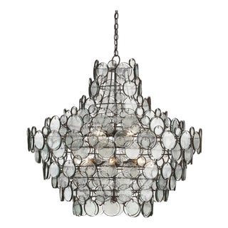 Curry & Company Galahad Large Chandelier For Sale