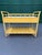 Mid 20th Century Vintage Thomasville Allegro Faux Bamboo Rolling Serving Cart For Sale - Image 5 of 12