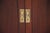 1970s Solid Mahogany and Brass Chest Credenza For Sale - Image 10 of 10