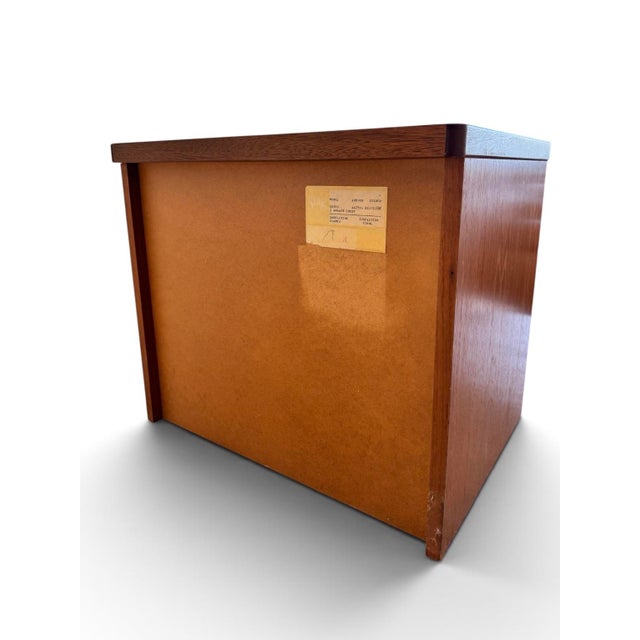 Wood Teak Cantata Collection Chest of Drawers by Ron Carter for Stag, 1970 For Sale - Image 7 of 8