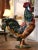 Bring a touch of French country charm to a kitchen, breakfast room, or farmhouse interior with this impressive hand-...