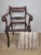 Antique Victorian Upholstered Mahogany Carver Armchair, 1890 For Sale - Image 11 of 18