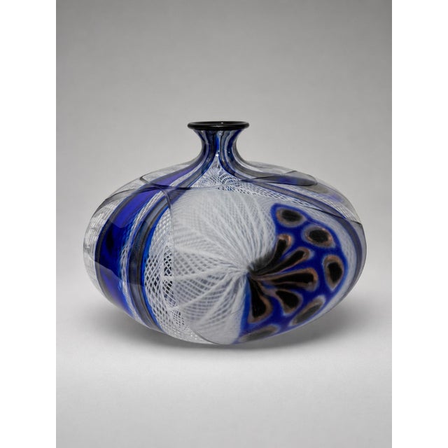1 of 1, Massimiliano Schiavon Highly Sculpted & Layered Murano Art Glass C. 2008 For Sale - Image 10 of 13
