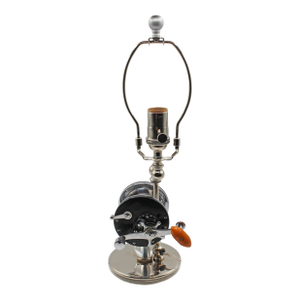 Penn "Long Beach" No 66 Chrome & Bakelite Fishing Reel Lamp